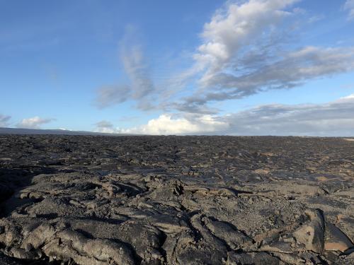 Lava viewing area Kilauea