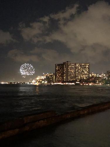 Feuerwek Waikiki Beach