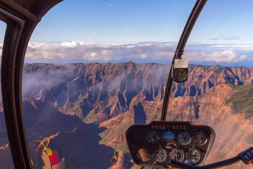 Helikopterflug über Kauai